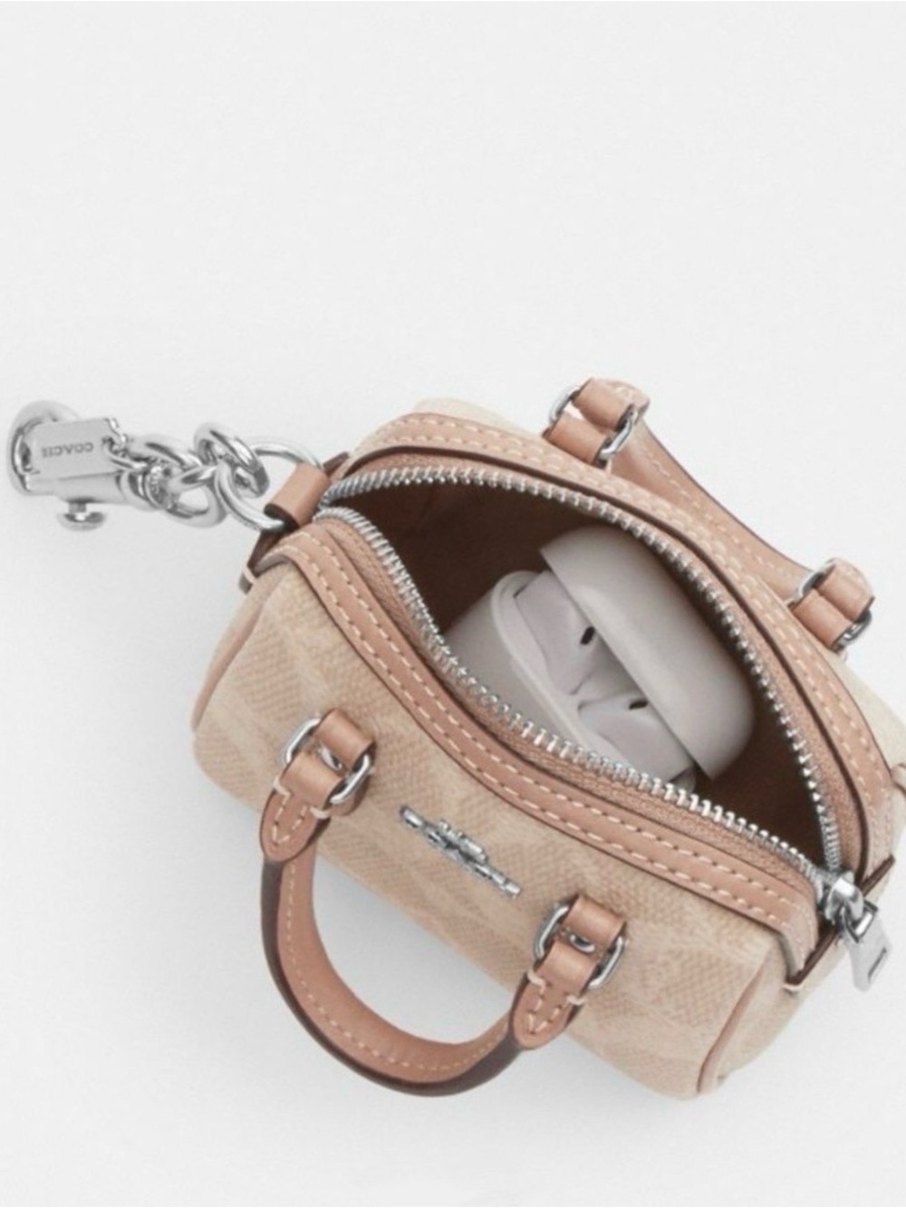 COACH. Mini Rowan Bag Charm.. - Picture 3 of 13